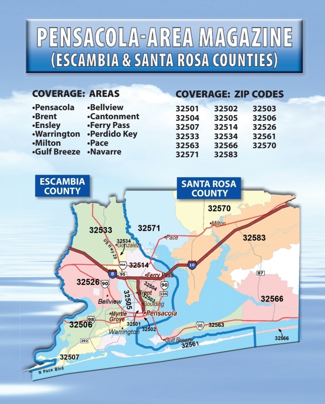 Emerald Coast Saver Map